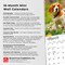 Beagles | 2026 7 x 14 Inch (Hanging) Monthly Mini Wall Calendar